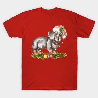 Christmas Dachshund T-Shirt